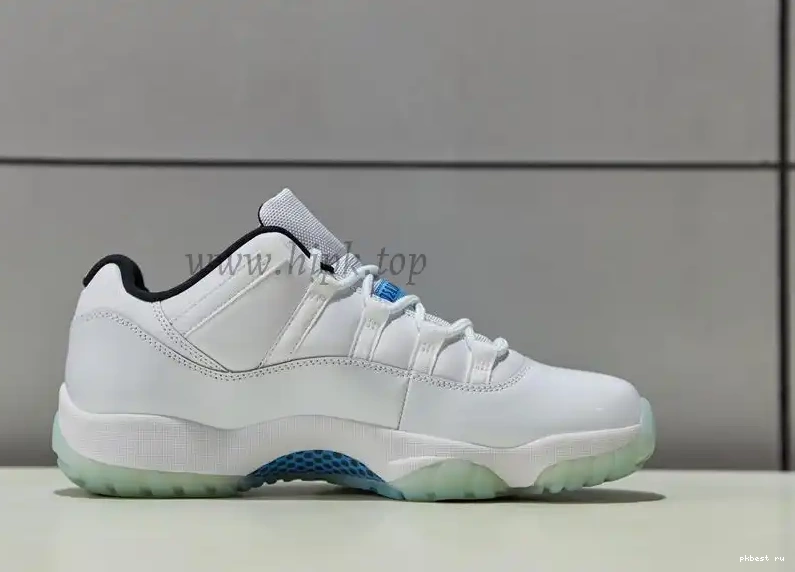 Low Air Authentic Jordan 11 Columbia 0613